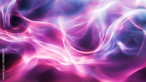 Abstract background featuring blurred magical light with flowing curved lines