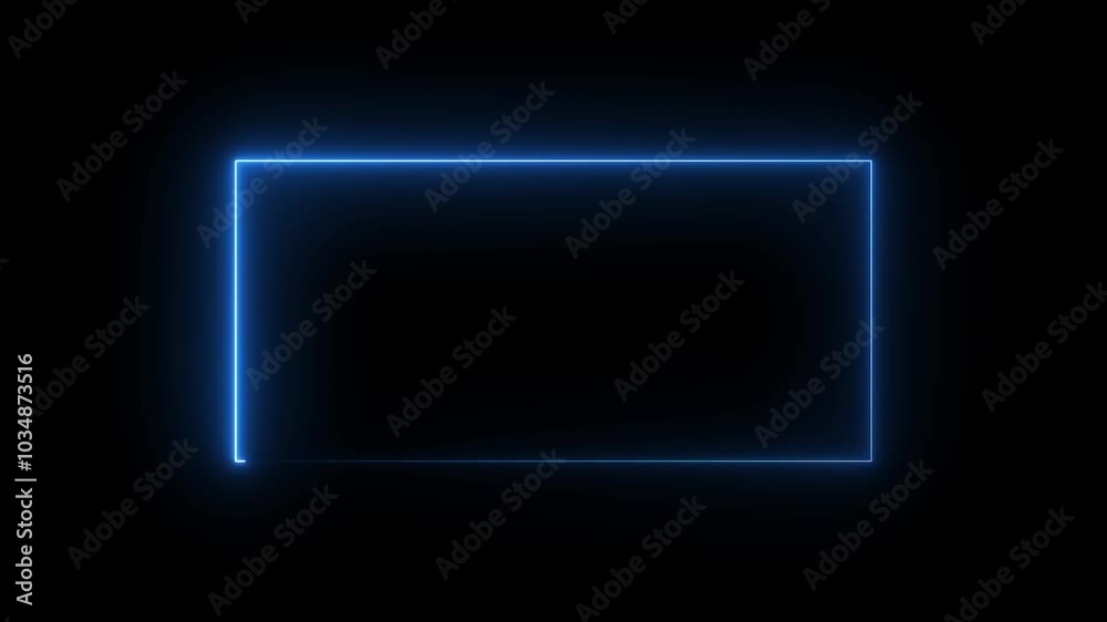 abstract Bright neon effect rectangle frame Loop background. Animation of glowing neon rectangles abstract background.4k video resolution. abstract Bright neon effect rectangle frame Loop background. Animation of glowing neon rectangles abstract background.4k video resolution.