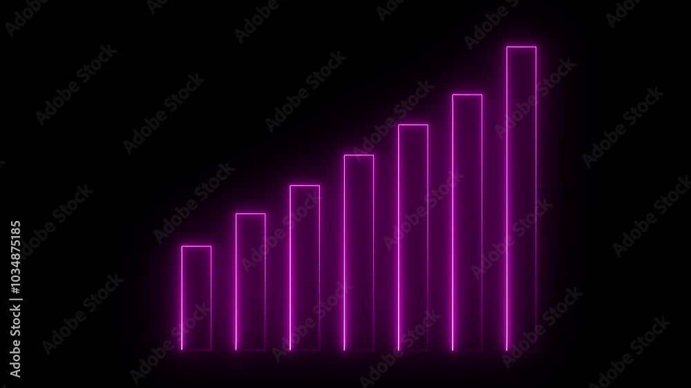 Abstract decreasing business graph chart animation. Animated down graph icon designed in flat icon style, business or finance concept icon. Finance, Business Info graphic animation, Bar graph Abstract decreasing business graph chart animation. Animated down graph icon designed in flat icon style, business or finance concept icon. Finance, Business Info graphic animation, Bar graph