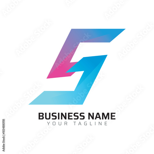 Free Download S Premium Gradient Letter Logo - GFXLoad