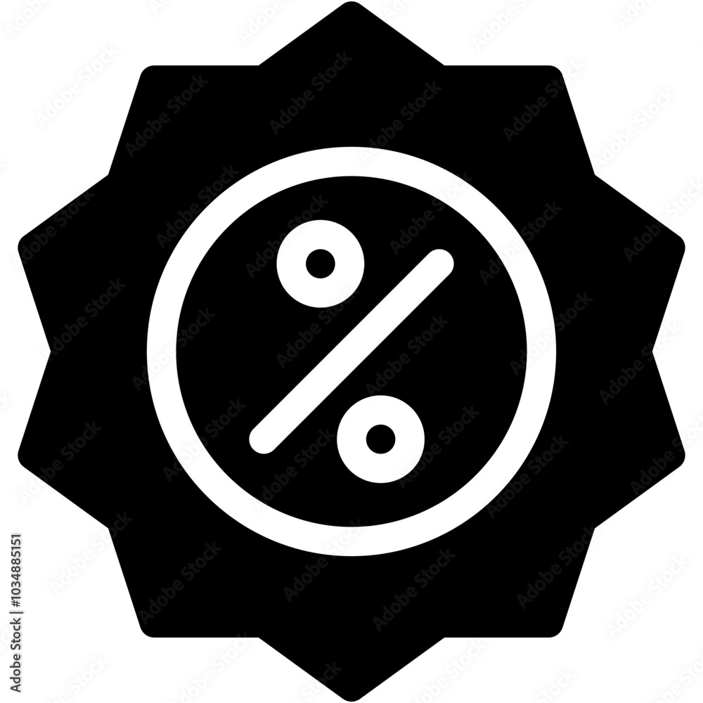 Vector Icon for Label, discount, sticker, offer Vector Icon for Label, discount, sticker, offer