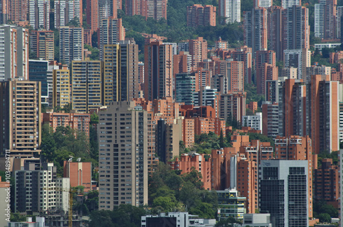 Vista del Poblado desde el pueblito Paisa