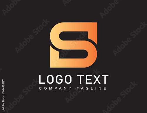 Simple creative unique vector logo design premium vector