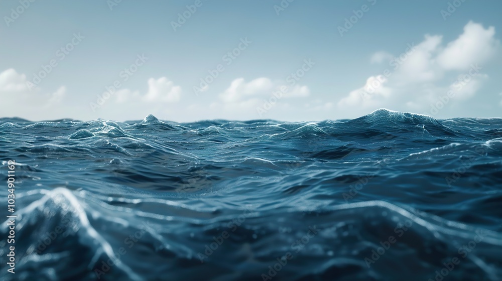 Ocean Waves: A Serene Landscape Ocean Waves: A Serene Landscape