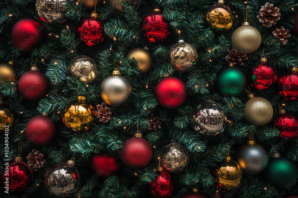 Vibrant Christmas Ornament Collection Vibrant Christmas Ornament Collection
