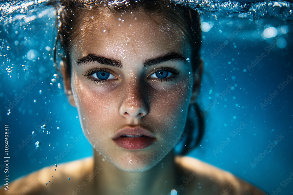 Mystical Underwater Portrait Mystical Underwater Portrait