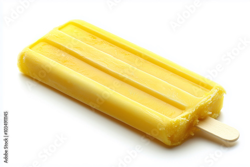 Delicious Yellow Ice Cream Bar