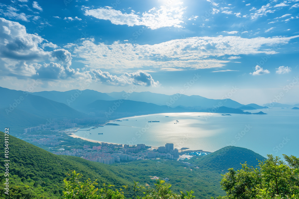 Fototapeta premium Stunning Coastal Landscape View
