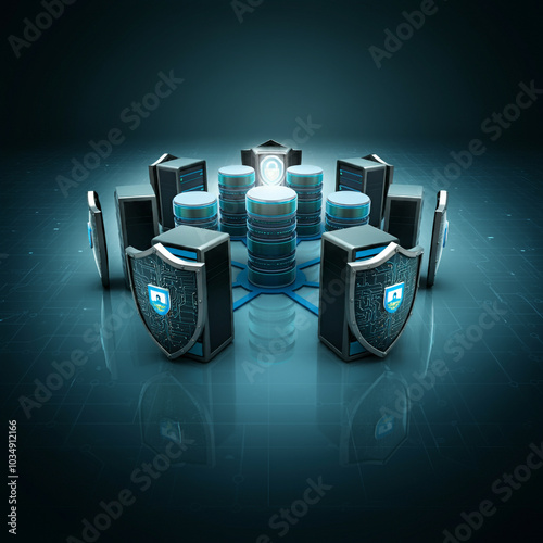 Servers with interconnected...