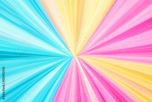 Vibrant Color Burst Abstract