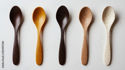 These spoons are made from organic materials that are better for the environment than plastic. They're a natural and healthy choice for your home, and they can be recycled.