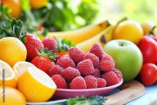 Variedad de fruta. Postre saludable de frutas. 