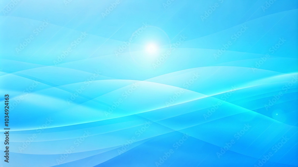 Blue and white liquid color blur abstract background wallpaper. Abstract blue background with waves and curves. Abstract background with translucent neon colored waves on white background