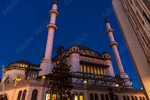 Taksim Mosque is a mosque complex in Taksim Square, Istanbu photo