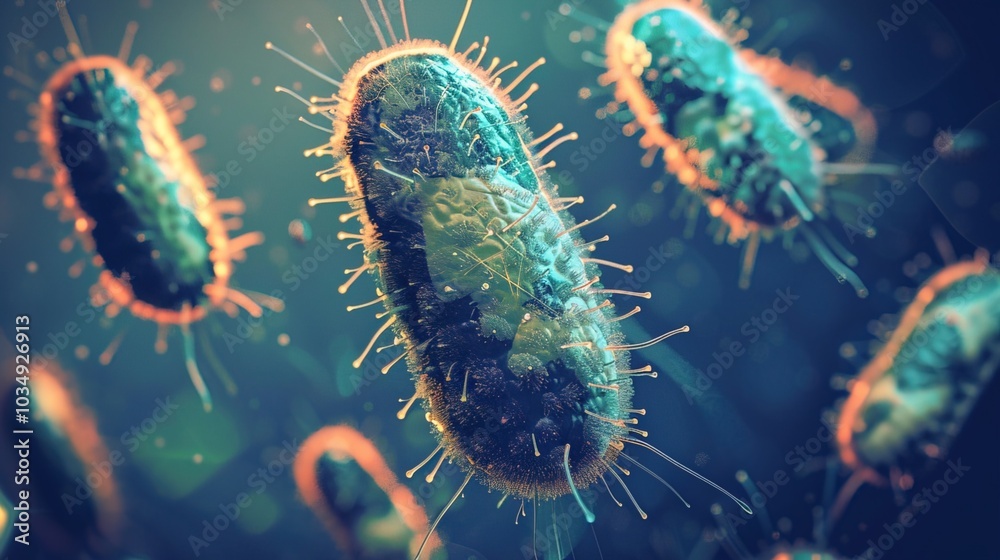 Ancient microbes under microscope reveal intricate cellular structures, showcasing their mysterious and ancient nature, ideal for scientific and educational content. Ancient microbes under microscope reveal intricate cellular structures, showcasing their mysterious and ancient nature, ideal for scientific and educational content.