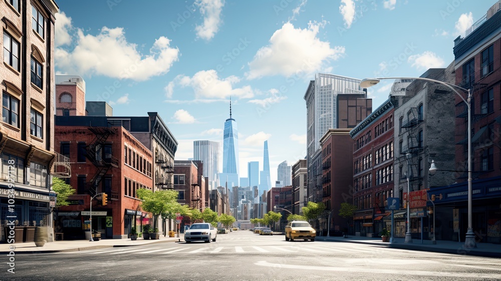 mix urban cityscape scene development and real estate mix urban cityscape scene development and real estate