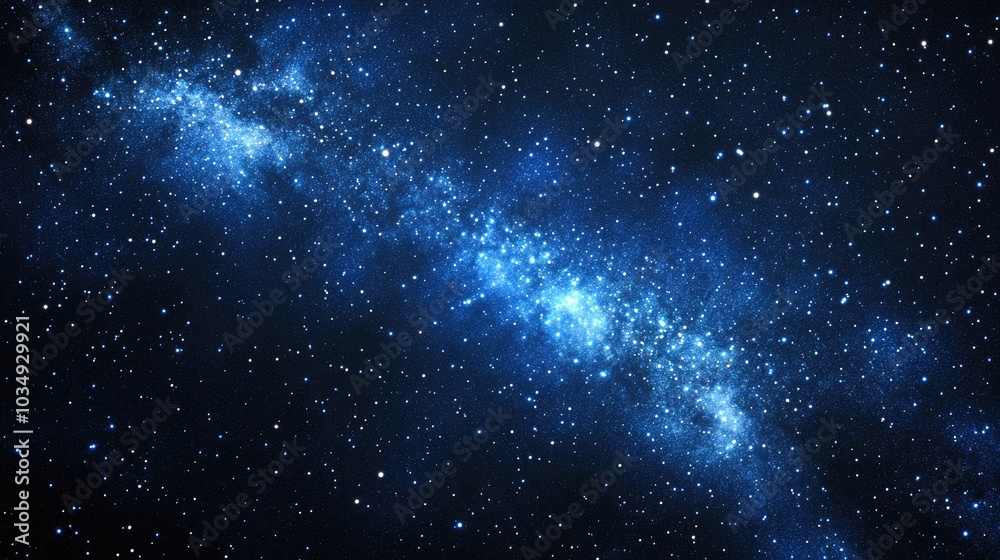 Expansive night sky backdrop featuring a long exposure of twinkling stars Expansive night sky backdrop featuring a long exposure of twinkling stars