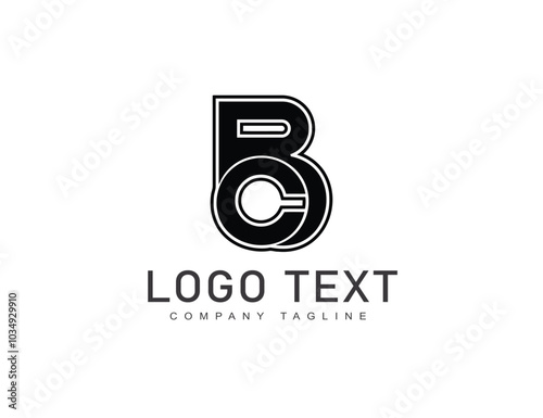 B logo design