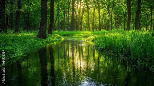 The Beauty of Nature: A Peaceful River.