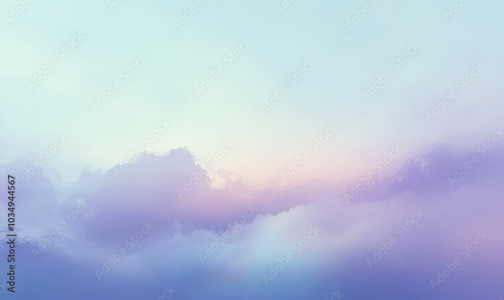 Purple and blue sky with clouds. Purple and blue sky with clouds.