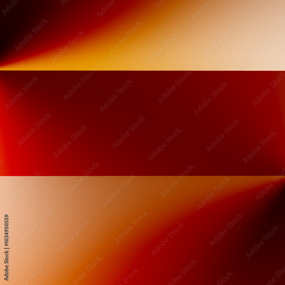 The image features an abstract background pattern characterized by vibrant colors including orange, red, peach, and amber. The design exudes a sense of colorfulness and artistic flair.