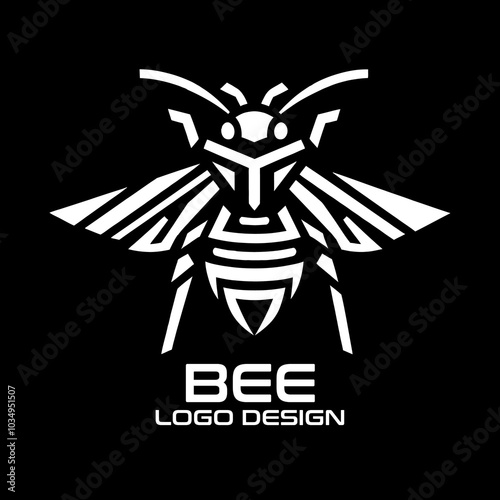 Bee Vector Logo Design