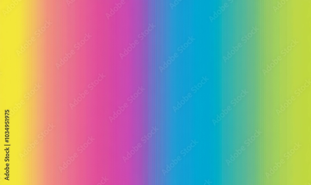 Obraz premium Rainbow gradient background with vertical stripes.