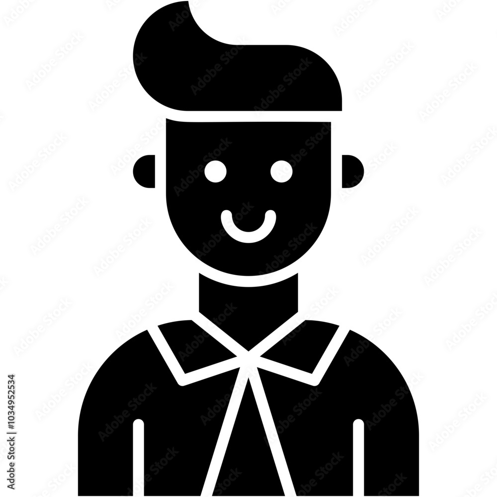 Vector Icon Administrator, business man, consultancy, man, user Vector Icon Administrator, business man, consultancy, man, user