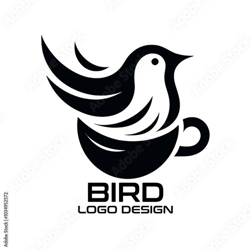 Bird Vector Logo Design photo