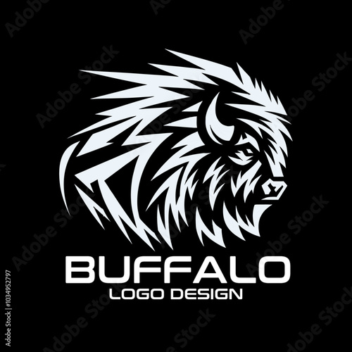 Buffalo Vector Logo Design