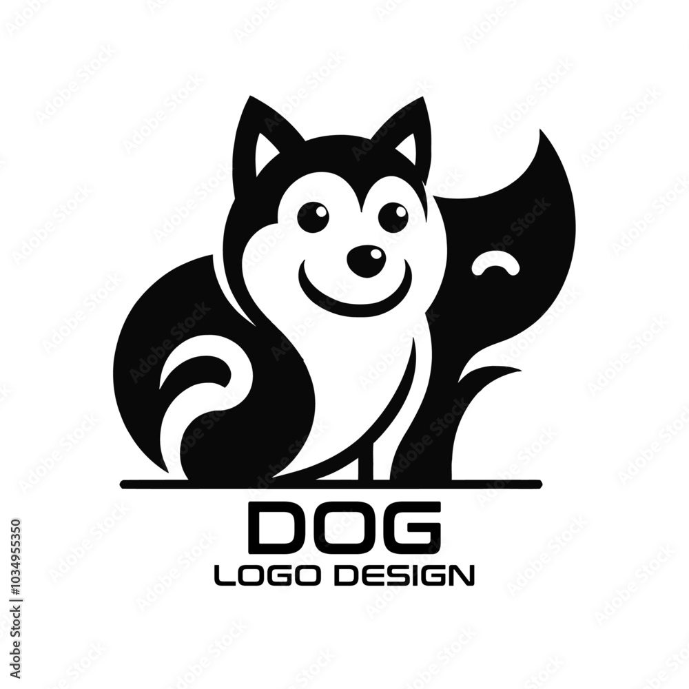 Dog Vector Logo Design Dog Vector Logo Design