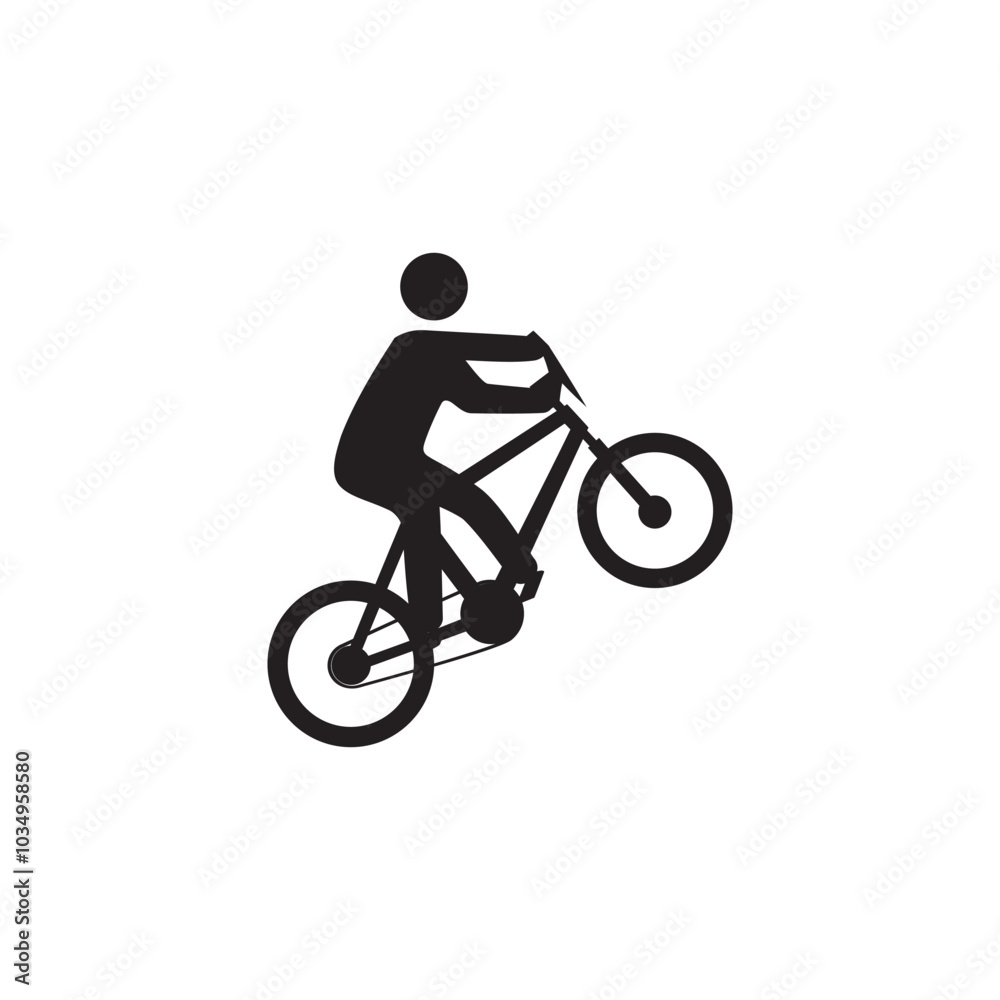 Obraz premium cycling icon symbol sign vector