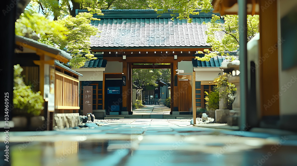 Explore the Tranquil Beauty of a Japanese Garden with Stone Pathways and Lush Greenery Explore the Tranquil Beauty of a Japanese Garden with Stone Pathways and Lush Greenery