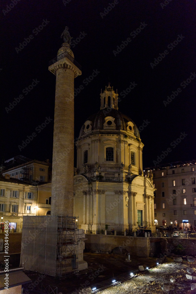 Fototapeta premium The Roman Forum, Foro Romano, Rome, Italy