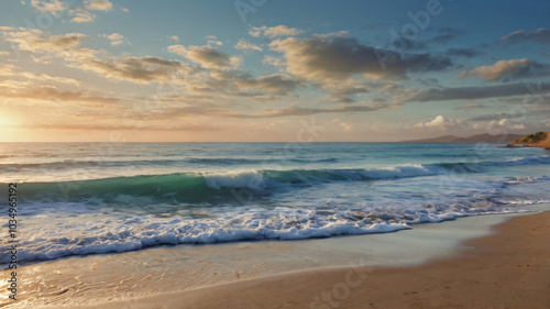 relax beach , ocean view , ocean side , wave , sand