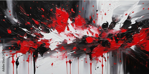 Art background, Splash pain...
