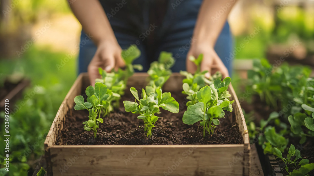 An image representing the importance of community gardens in food security. An image representing the importance of community gardens in food security.
