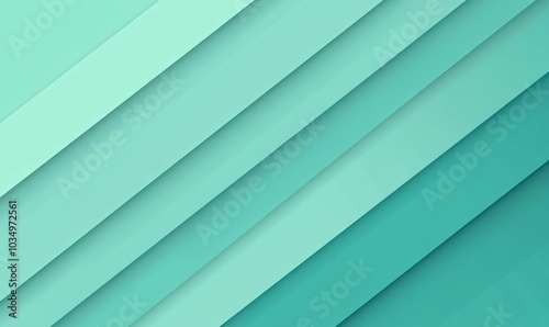 Abstract teal geometric background.