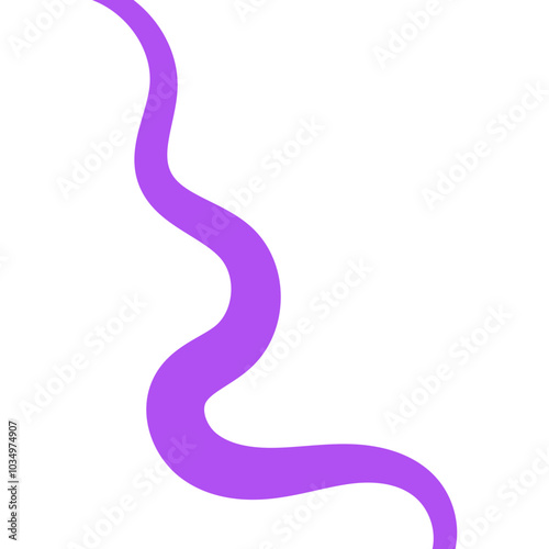 Purple Line Border