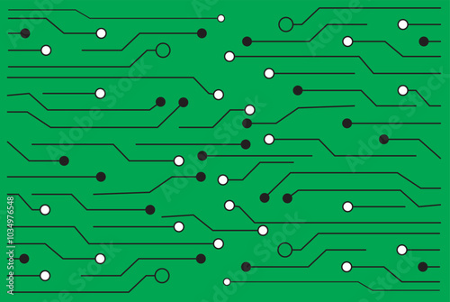 Circuit board background. Electric circuit board background