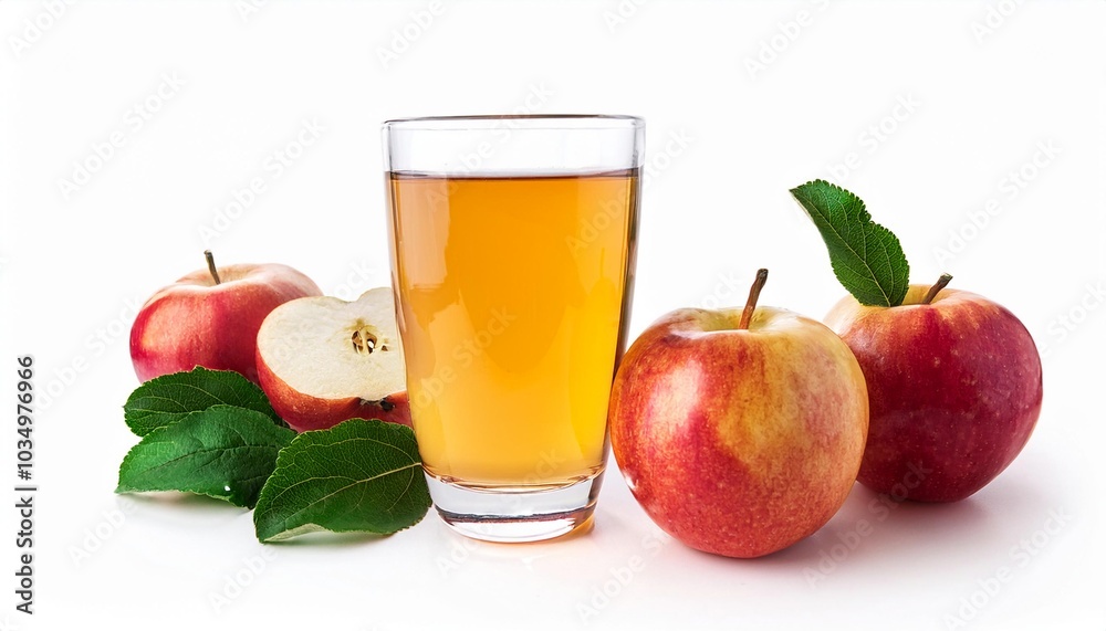 Apple Juice on white background isolated. Beverage. Drink. Apple Juice on white background isolated. Beverage. Drink.