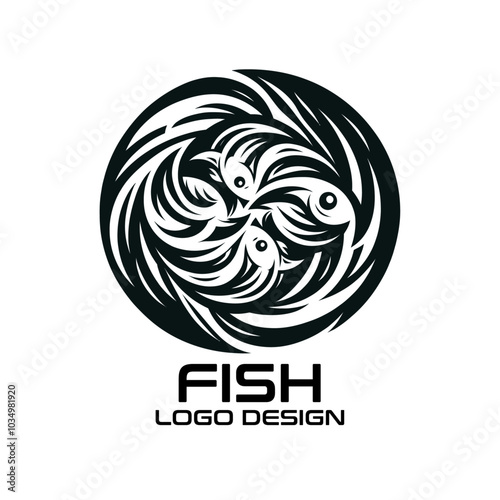 Fish Vector Logo Design