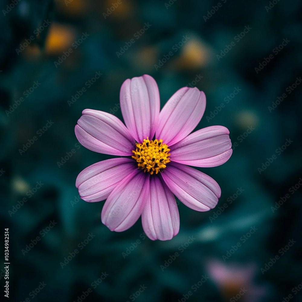 Obraz premium pink daisy flower