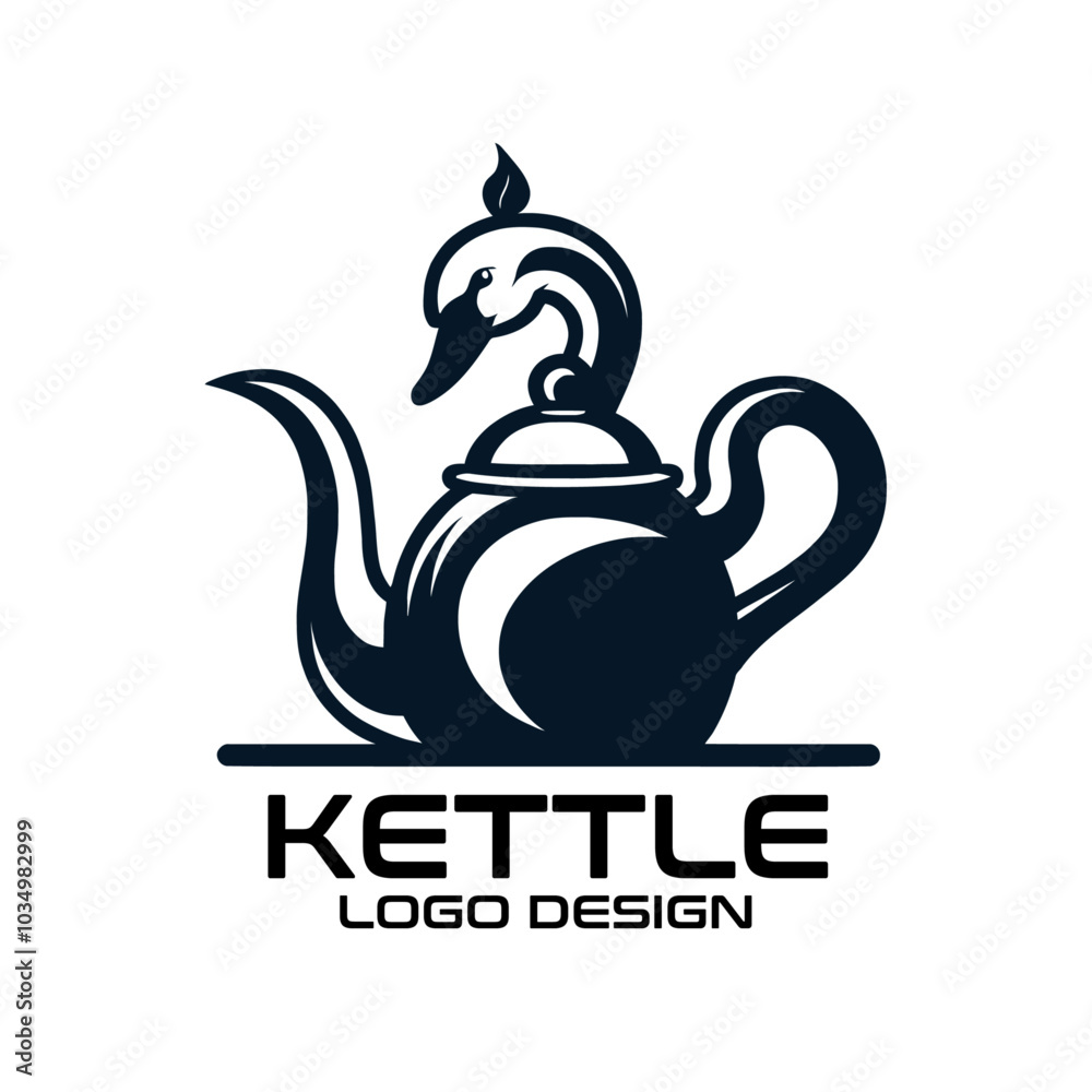 Kettle Vector Logo Design Kettle Vector Logo Design