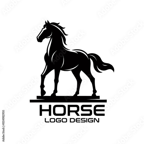 Horse Vector Logo Design