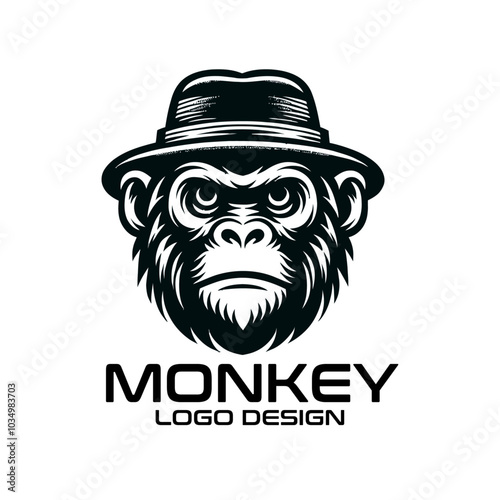 Monkey Vector Logo Design