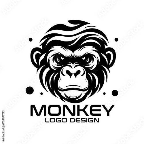 Monkey Vector Logo Design