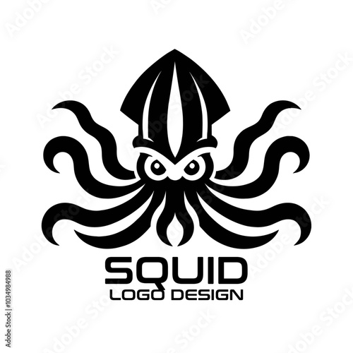 Squid Vector Logo Design