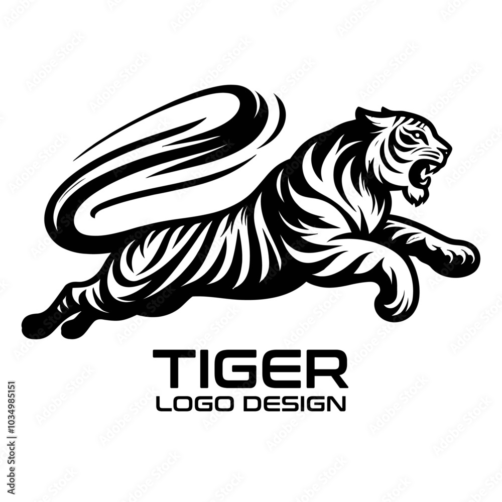 Tiger Vector Logo Design Tiger Vector Logo Design