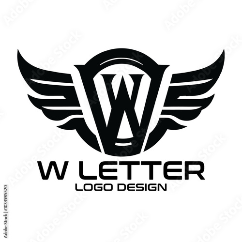 W Letter Vector Logo Design